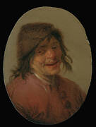 A laughing peasant
