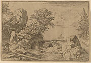 Horseman on a Bridge