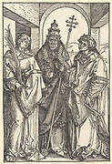 Saints Stephen, Sixtus, and Lawrence