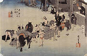 Fujieda - Changing Porters and Horses