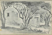 Folio 39, House under the trees