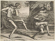 Two Fools Dancing from Two and Three Fools of the Carnival