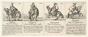 Didon, Tomyris, Semiramis, and Zenobie, from 'The game of queens' (Le jeu des Reines renommées)