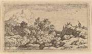 Goat Herd on a Hill