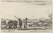 Officer Giving Orders to a Sentinel