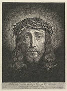 La sainte Face couronnee d'epines, (grand format)
