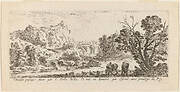 Landscape with Waterfall