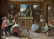 A visit to the Art Dealer