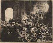 Christ Driving the Money Changers from the Temple