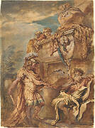 Alexander at the Tomb of Cyrus