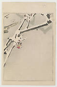 Plum Blossom and Bush Warbler, from Seitei's Picture Album of Birds and Flowers