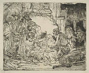 The Adoration of the Shepherds, with the lamp