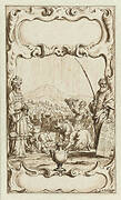 Title Page Design with the Gathering of the Manna