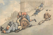 Comforts of Bath: Gouty Persons Fall on Steep HIll