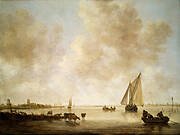 Riverscape with Fishermen