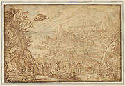 An Extensive Estuary Landscape with the Story of Mercury and Herse