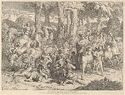 Semiramis on the Lion Hunt